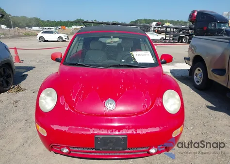 2005 Volkswagen New Beetle Gls 1.8T z USA, uszkodzony, nr VIN 3VWCD31Y35M352286
